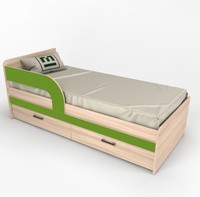 Кровать-софа 6 - 2 выдвижных ящика