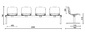 ЧЕТРЫРЁХМЕСТНАЯ СЕКЦИЯ СИДЕНИЙ ISO 4 Z PLAST