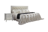 Кровать Амели с мягким элементом