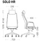 ОРТОПЕДИЧЕСКОЕ КРЕСЛО ОФИСНОЕ ДЛЯ РУКОВОДИТЕЛЯ Соло HR BX