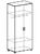 ВИКТОРИЯ Шкаф со скалкой