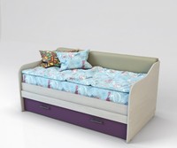 Кровать-софа 11 Color с мягкой спинкой